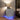 Noptiere cu lumini LED 2 buc Alb 38x34x50 cm