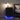 Noptiera cu lumini LED Negru 38x34x65 cm
