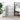 Noptiera cu 3 sertare gri beton 39x35x65 cm