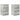 Noptiere cu 3 sertare 2 buc Beton Gri 39x35x65 cm