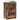 Noptiere cu 3 sertare 2 buc Stejar afumat 39x35x65 cm