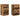 Noptiere cu 3 sertare 2 buc Lemn vechi 39x35x65 cm