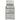 Noptiere cu 2 sertare 2 buc Beton Gri 38x34x80 cm