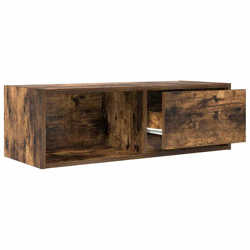 Dulapuri TV 2 buc Stejar afumat 80x31x25,5 cm Lemn prelucrat