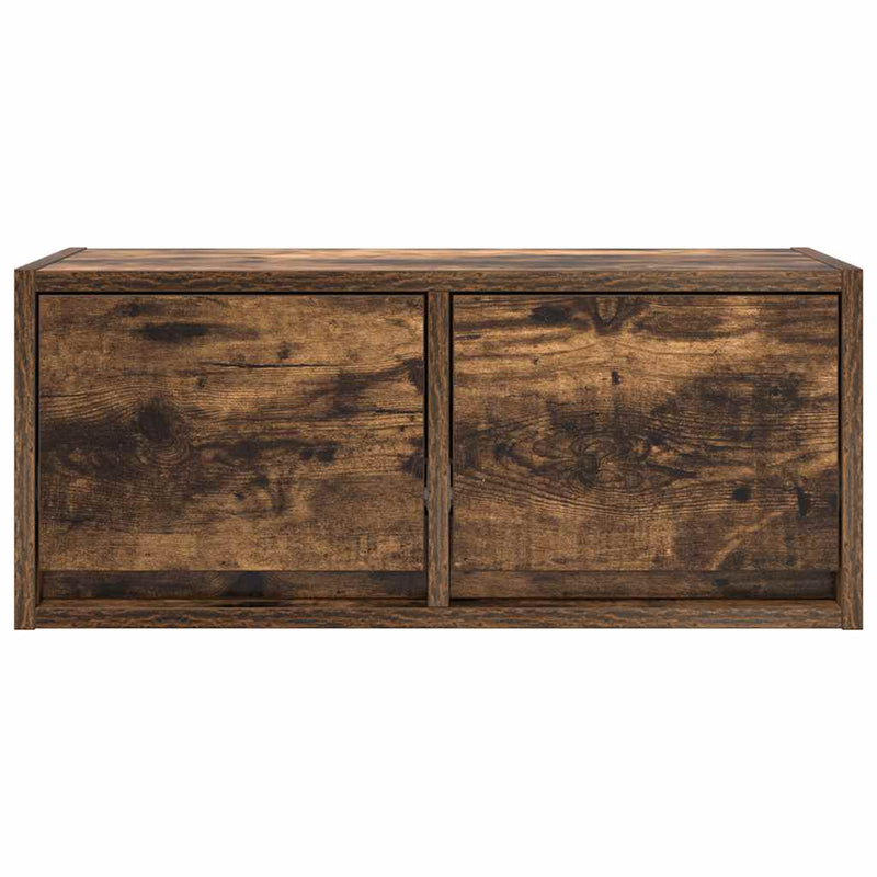 Dulapuri TV 2 buc Stejar afumat 60x31x25,5 cm Lemn prelucrat
