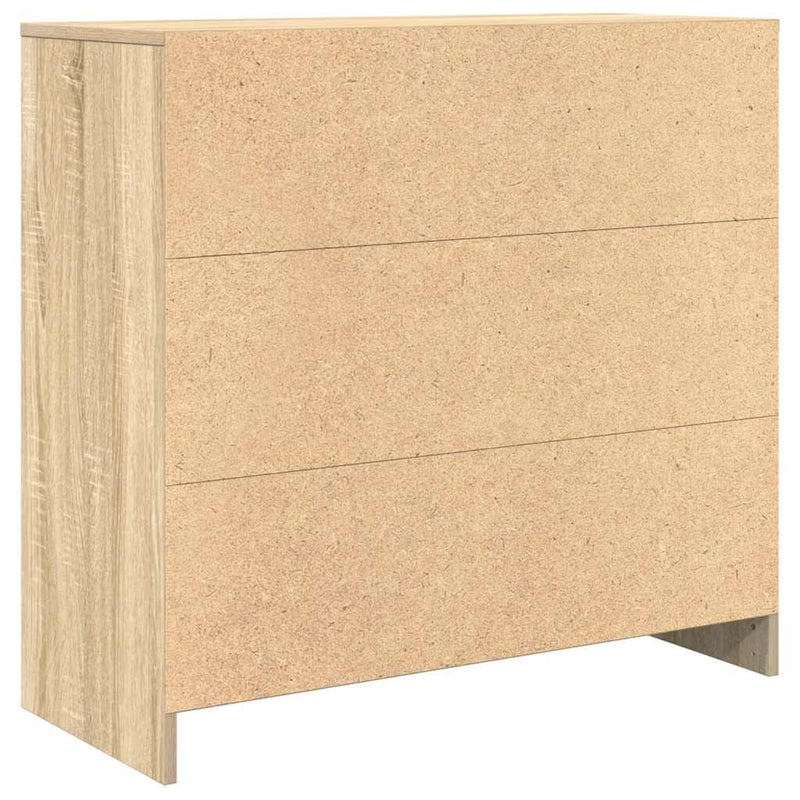 Bufetă cu sertar Stejar Sonoma 80x34x76 cm Lemn prelucrat