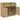 Bufetă cu sertar Artisan Stejar 80x34x76 cm Lemn prelucrat