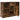 Bufetă cu sertar stejar afumat 101x35x76 cm lemn de stratificat