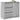 Bufetă cu sertar Gri Sonoma 71x35x65 cm Lemn prelucrat
