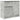 Bufetă cu sertar Gri beton 71x35x65 cm Lemn prelucrat