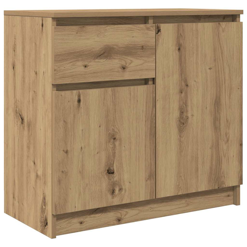 Bufetă cu sertar Artisan Stejar 71x35x65 cm lemn prelucrat