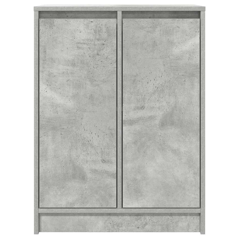 Bufetă Gri Beton 57x34x76 cm Lemn prelucrat