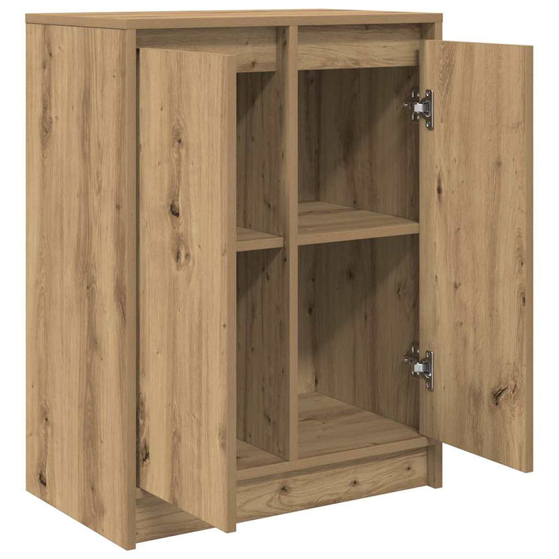 Bufetă Stejar Artisan 57x34x76 cm Lemn prelucrat
