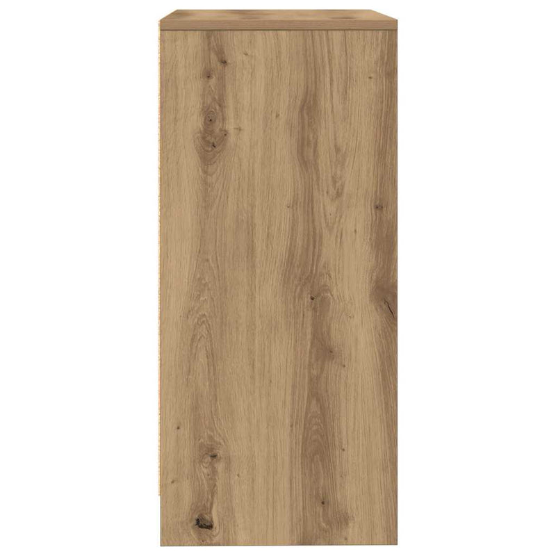Bufetă Stejar Artisan 57x34x76 cm Lemn prelucrat