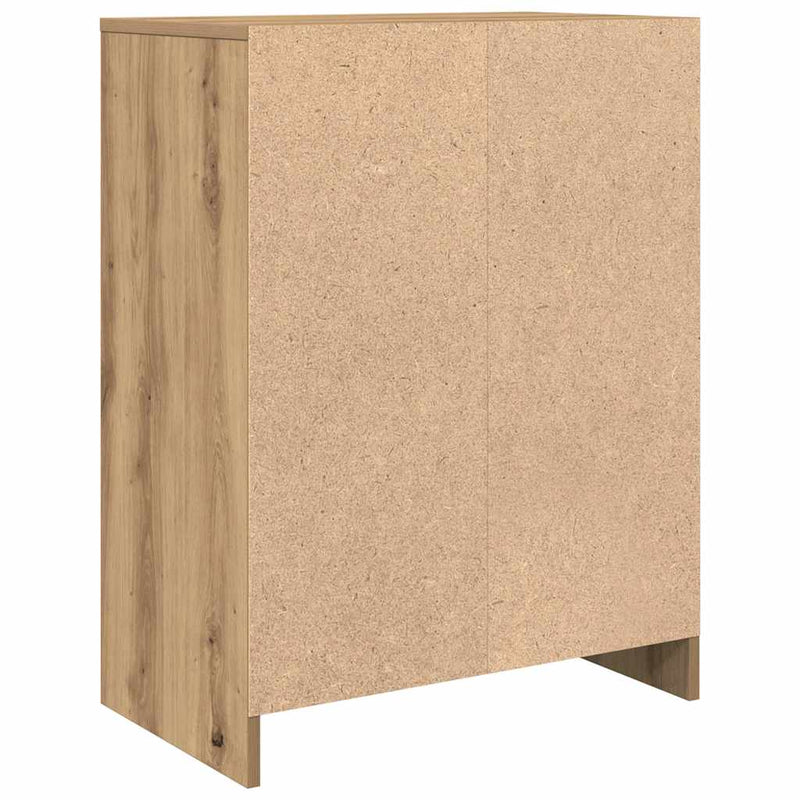 Bufetă Stejar Artisan 57x34x76 cm Lemn prelucrat