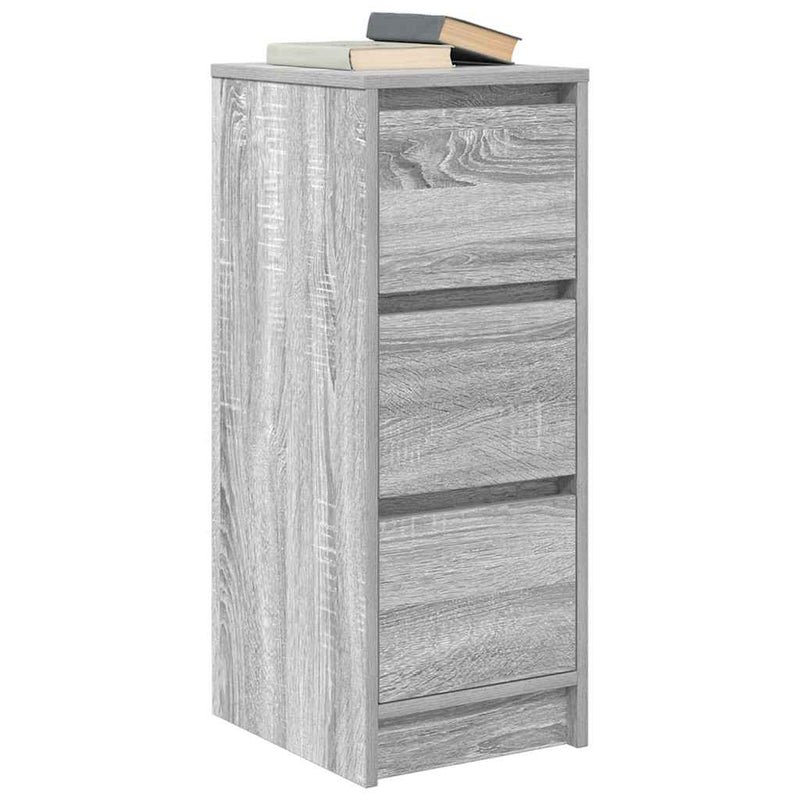 Bufetă gri Sonoma 29,5x34x76 cm Lemn prelucrat