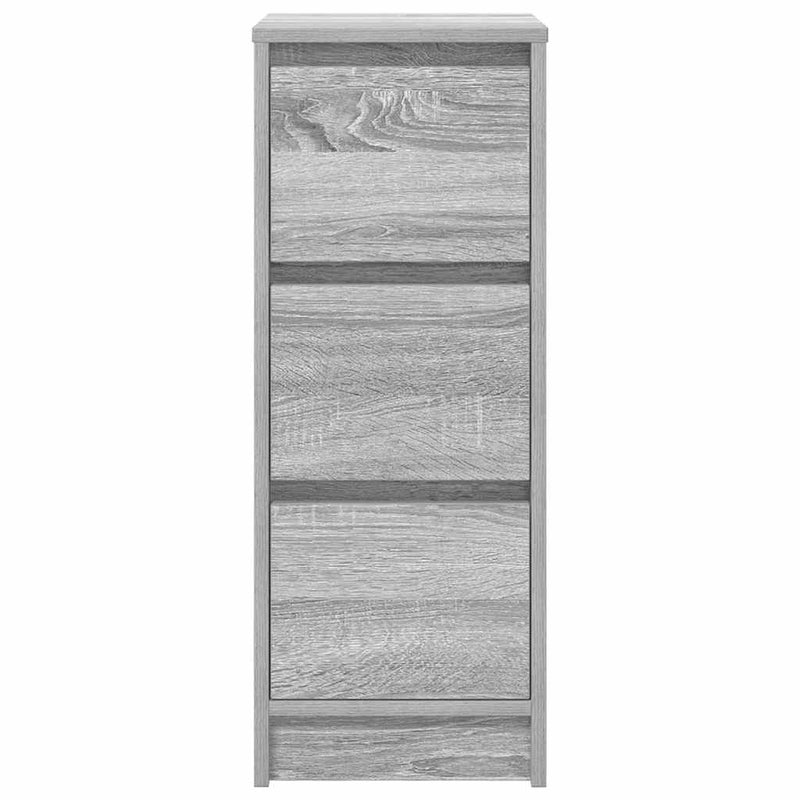 Bufetă gri Sonoma 29,5x34x76 cm Lemn prelucrat