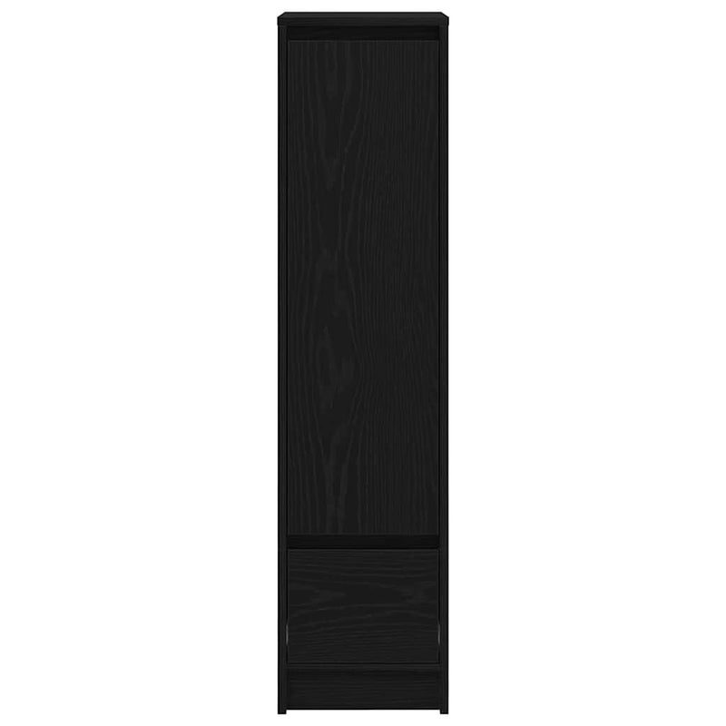 Tablou Stejar negru 29,5x34x119,5 cm Lemn prelucrat