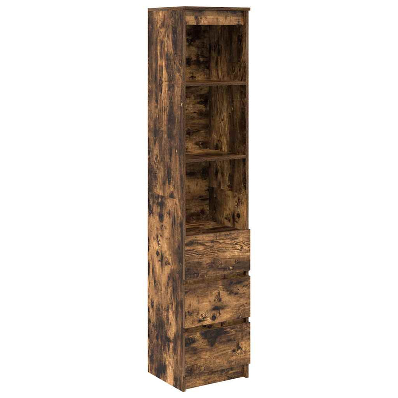 Tablou stejar afumat 37,5x35x180 cm Lemn prelucrat