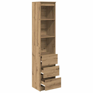Tablou din Stejar Artizanal 37,5x35x180 cm Lemn prelucrat