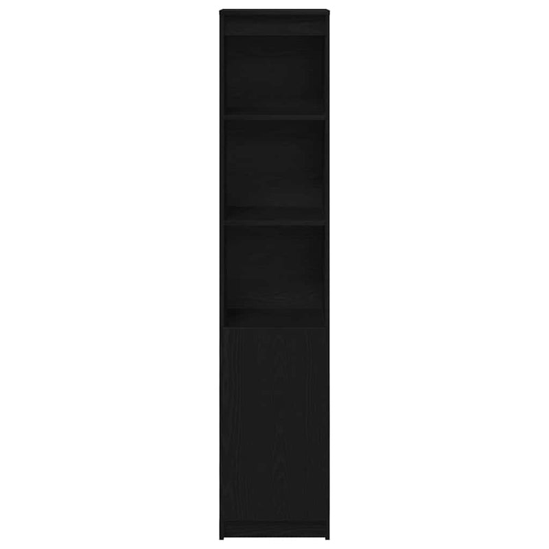 Tablou Stejar negru 37,5x35x180 cm Lemn prelucrat