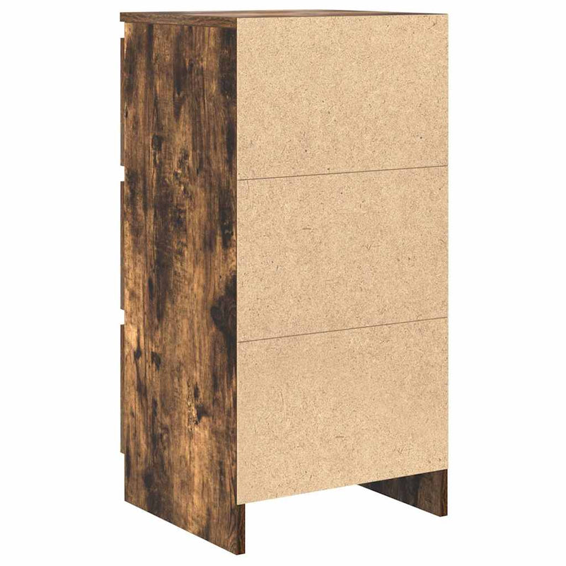 Bufetă Stejar afumat 37,5x35x76 cm Lemn prelucrat