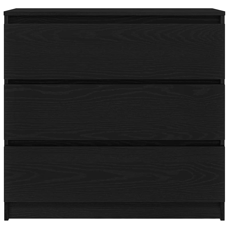 Bufetă Stejar negru 80x35x76 cm Lemn prelucrat