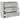 Bufetă Gri Beton 80x35x76 cm Lemn prelucrat