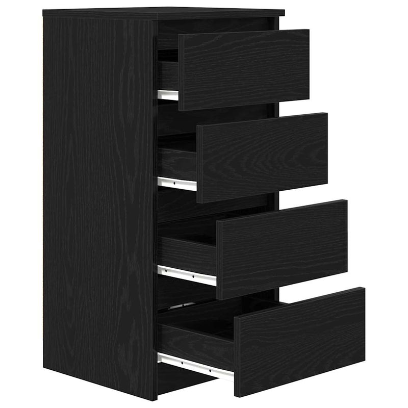 Bufetă Stejar negru 37,5x35x76 cm Lemn prelucrat