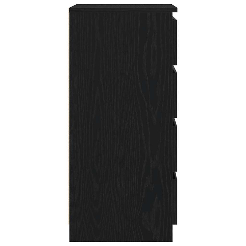 Bufetă Stejar negru 37,5x35x76 cm Lemn prelucrat