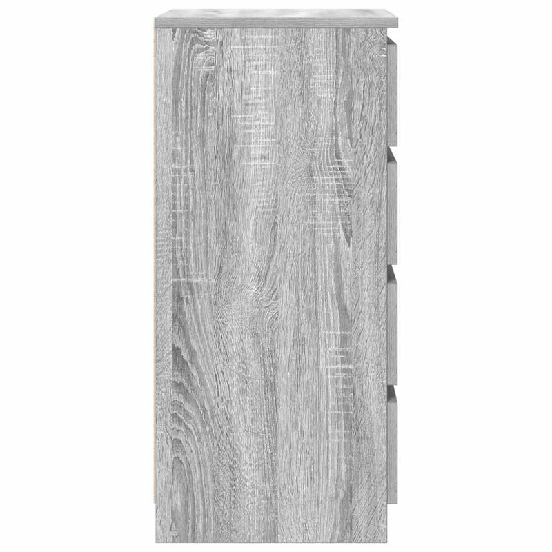Bufetă gri Sonoma 37,5x35x76 cm Lemn prelucrat