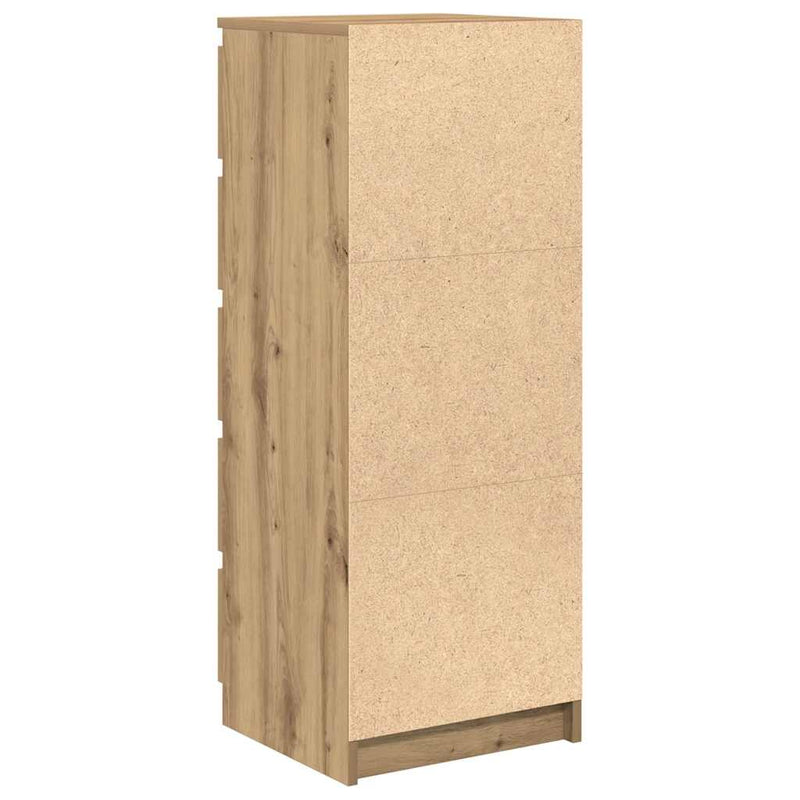 Bufetă cu sertare Stejar Artisan 37,5x35x99 cm Lemn prelucrat