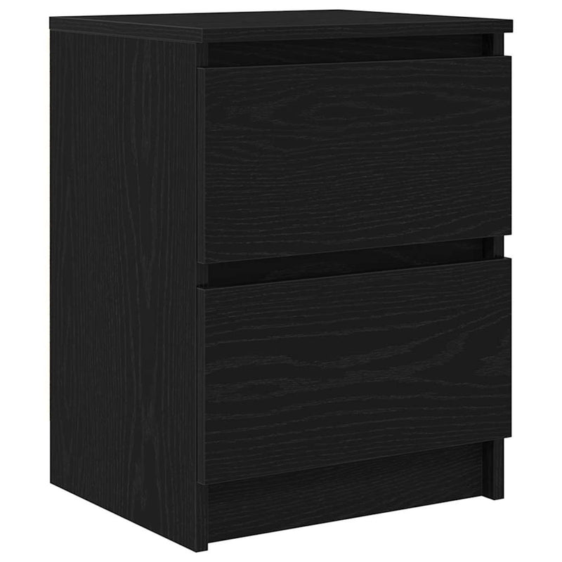 Dulap TV negru 40x35x54 cm din lemn prelucrat