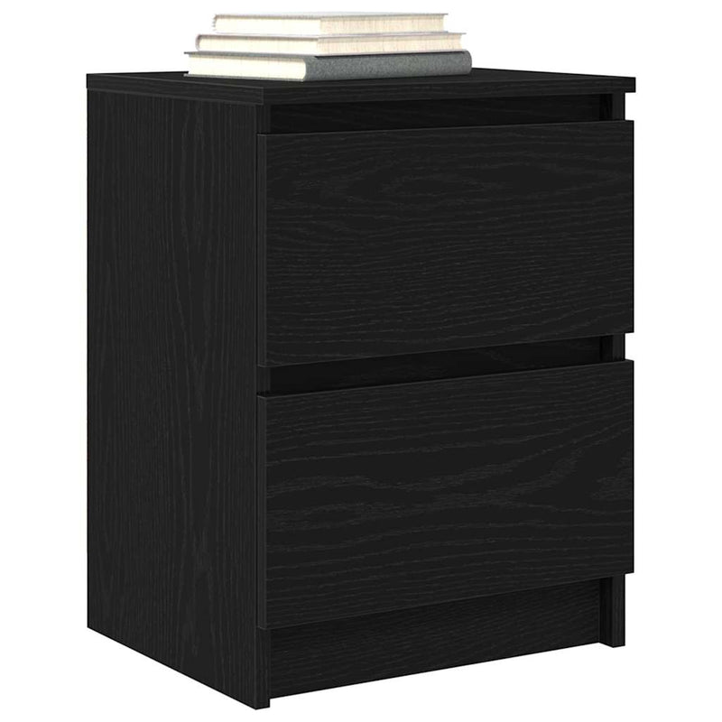 Dulap TV negru 40x35x54 cm din lemn prelucrat
