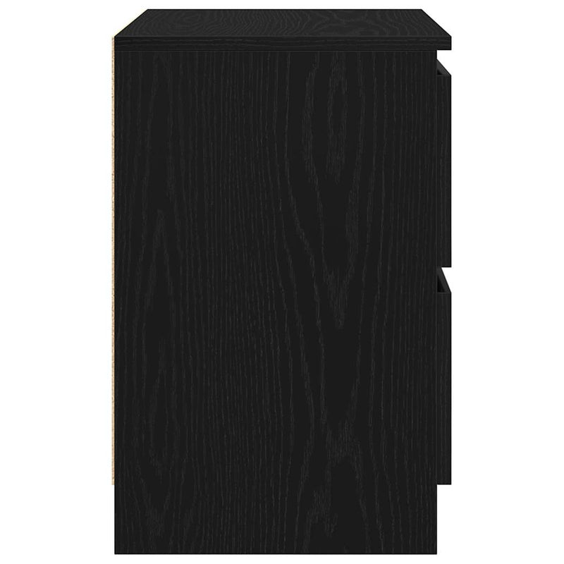 Dulap TV negru 40x35x54 cm din lemn prelucrat