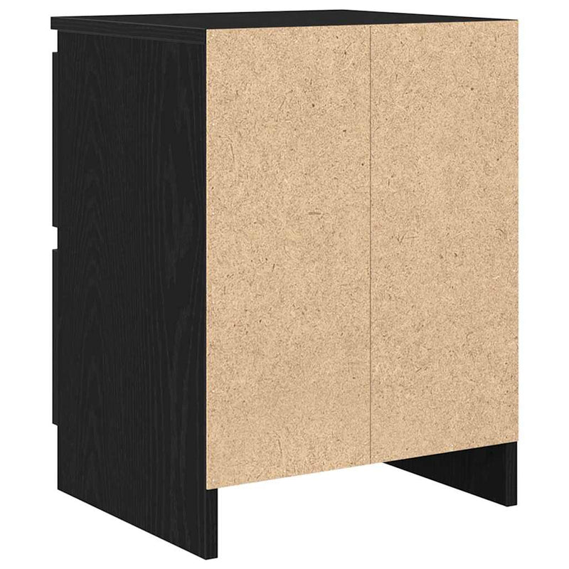 Dulap TV negru 40x35x54 cm din lemn prelucrat