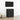 Dulap TV negru 40x35x54 cm din lemn prelucrat