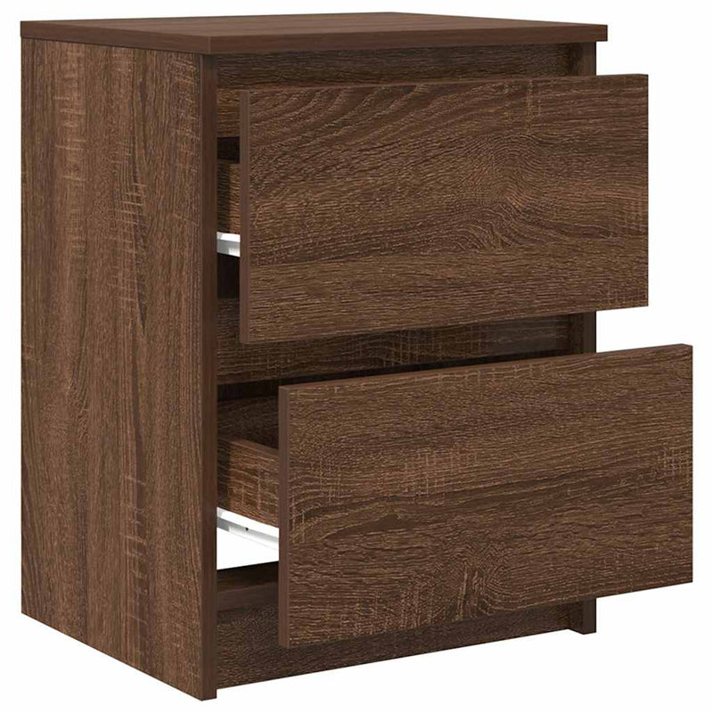 Dulap TV Stejar maro 40x35x54 cm Lemn prelucrat