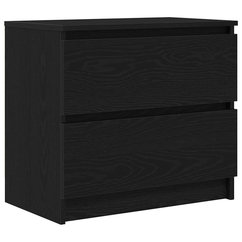 Dulap TV negru 60x35x54 cm lemn prelucrat