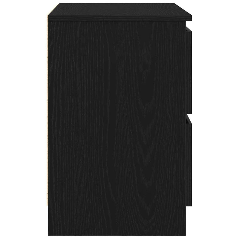 Dulap TV negru 60x35x54 cm lemn prelucrat