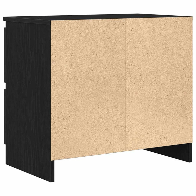 Dulap TV negru 60x35x54 cm lemn prelucrat
