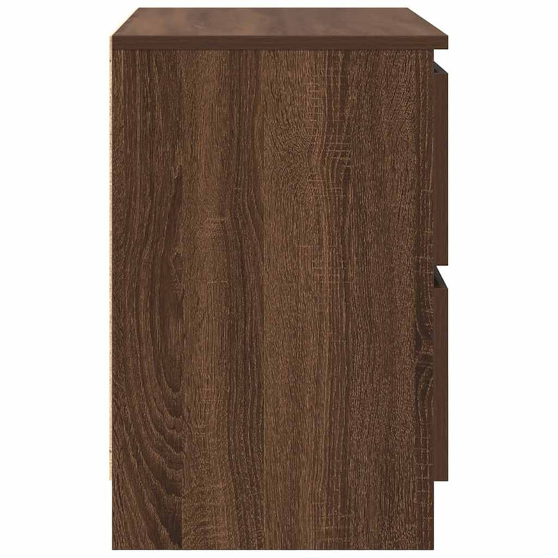 Dulap TV Stejar maro 60x35x54 cm Lemn prelucrat