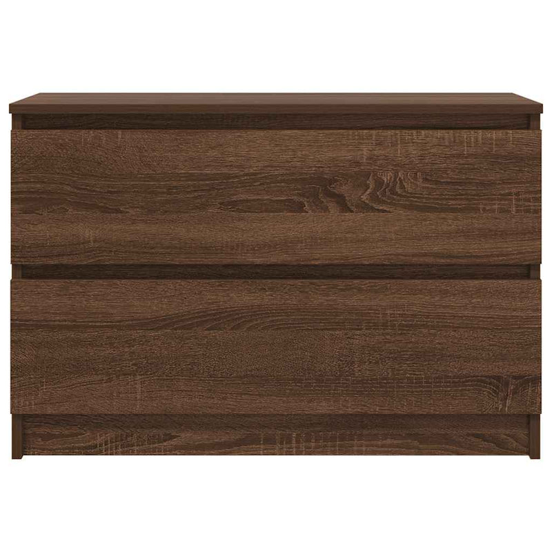Dulap TV Stejar maro 80x35x54 cm Lemn prelucrat