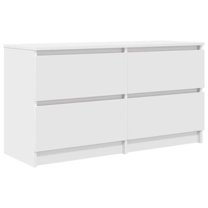 Dulap TV alb 100x35x54 cm lemn prelucrat