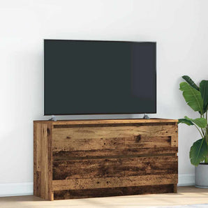 Comodă TV, lemn vechi, 100x35x54 cm, lemn prelucrat