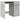 Birou Beton Gri 86x49x76 cm Lemn prelucrat