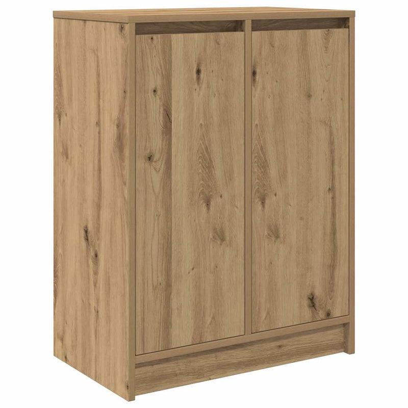 Dulap Pantofi Artisan Stejar 57x34x76 cm Lemn prelucrat