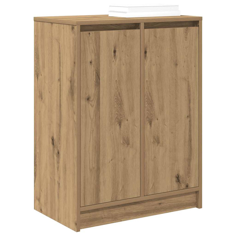 Dulap Pantofi Artisan Stejar 57x34x76 cm Lemn prelucrat
