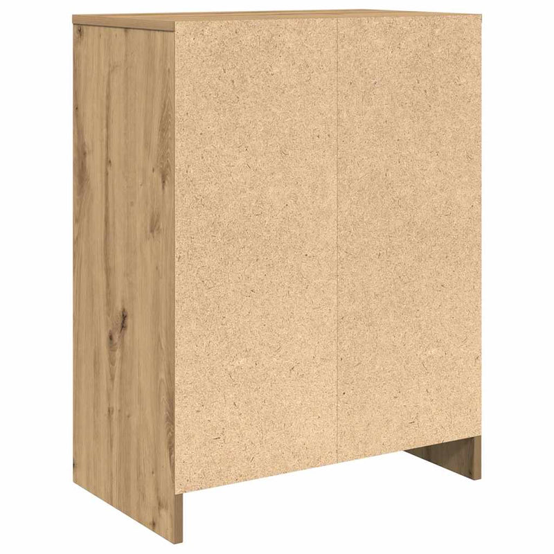 Dulap Pantofi Artisan Stejar 57x34x76 cm Lemn prelucrat