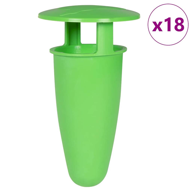 Capcane pentru melci și melci 18 buc Verde